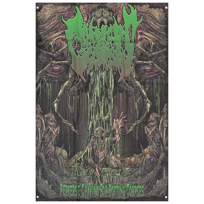 Cordyceps Corpse - Perverse Craving for Rotting Corpses (Flag)