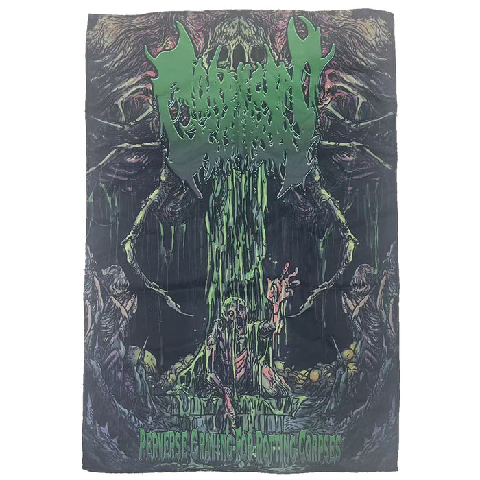 Cordyceps Corpse - Perverse Craving for Rotting Corpses (Flag)