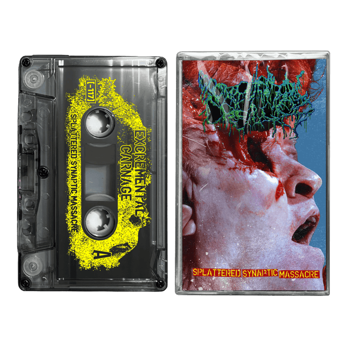 Excremental Carnage - Splattered Synaptic Massacre (Cassette)
