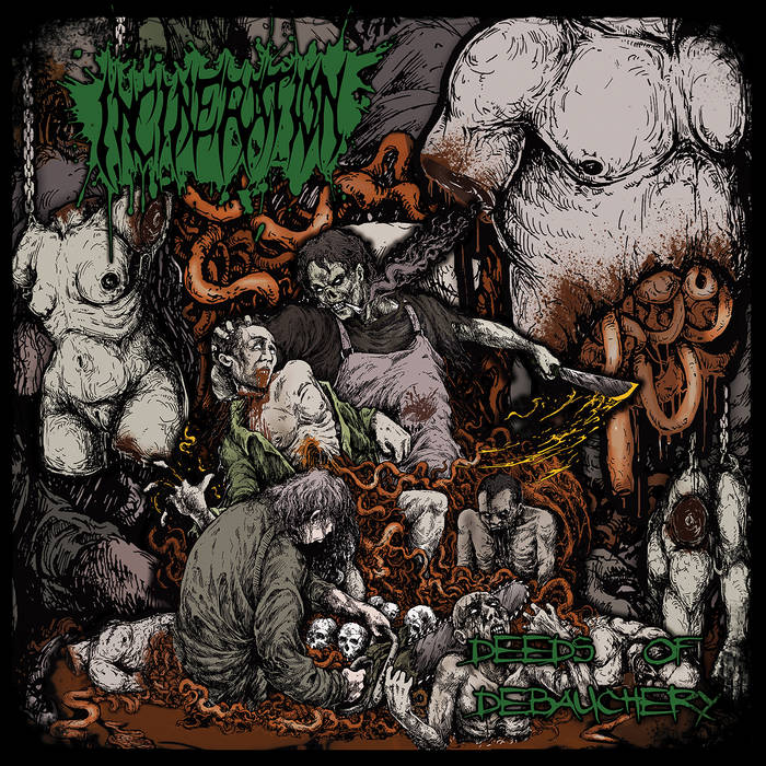 Incineration - Deeds of Debauchery (Vinyl)