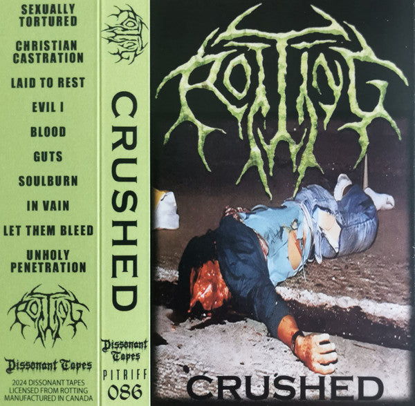 Rotting - Crushed (Cassette)