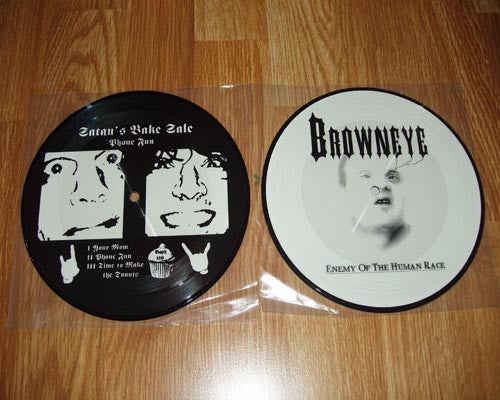 Browneye / Satan's Bake Sale – Enemy Of The Human Race / Phone Fun (Vinyl)