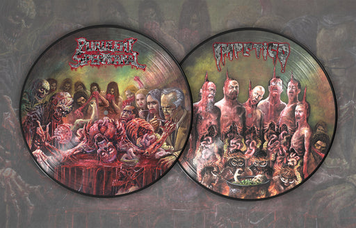 Purulent Spermcanal / Impetigo - Split (Picture Disc)