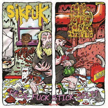 SIKFUK / E.F.R.O. - Fecal Fuck Stick Split