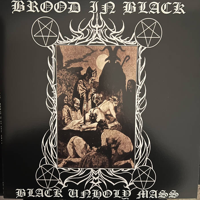 Brood In Black - Black Unholy Mass (Vinyl)