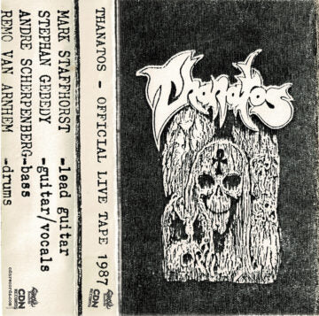 Thanatos - Offical Live Tape 1987 (Cassette)