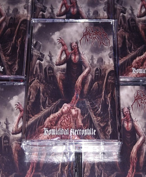 Flesh Hoarder - Homicidal Necrophile (Cassette)