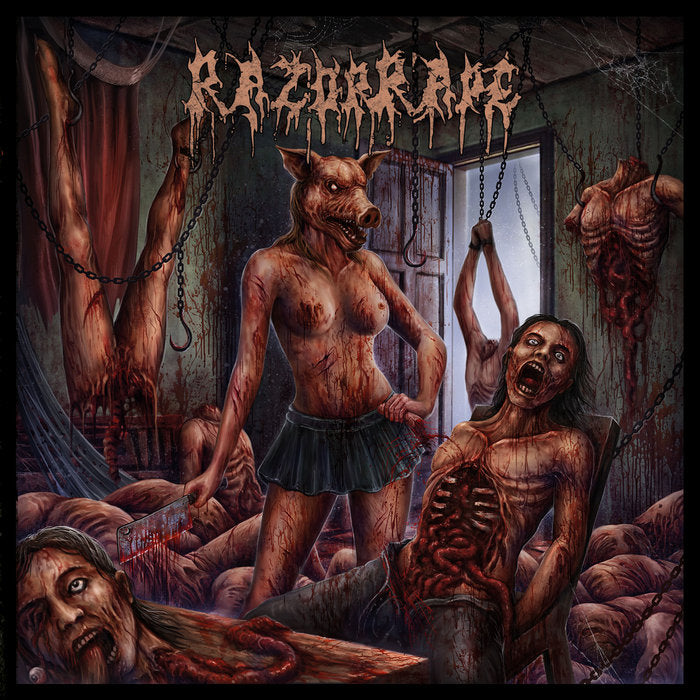 RazorRape - Fucked Beyond Recognition (Vinyl)